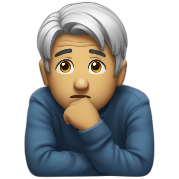 Sad emoji