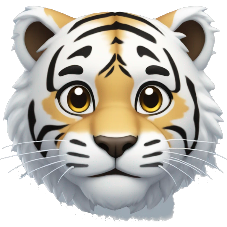 snow tiger anime thumbs up emoji