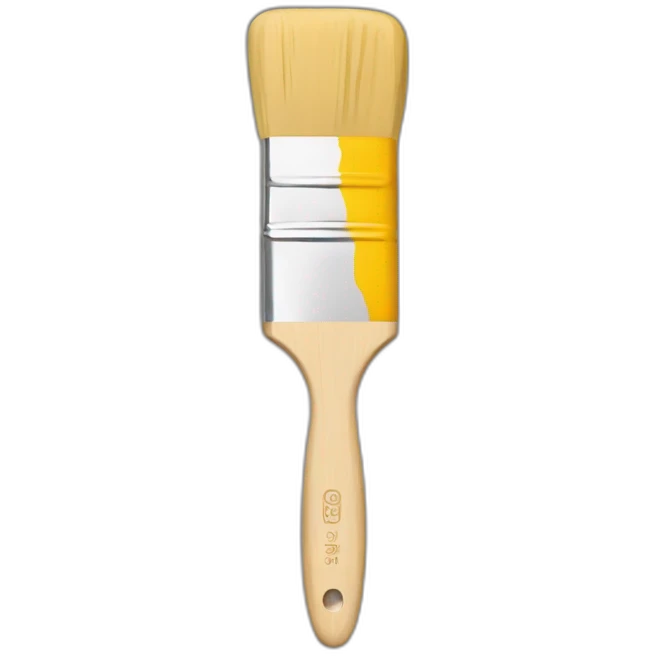 minifigure paintbrush and palette emoji