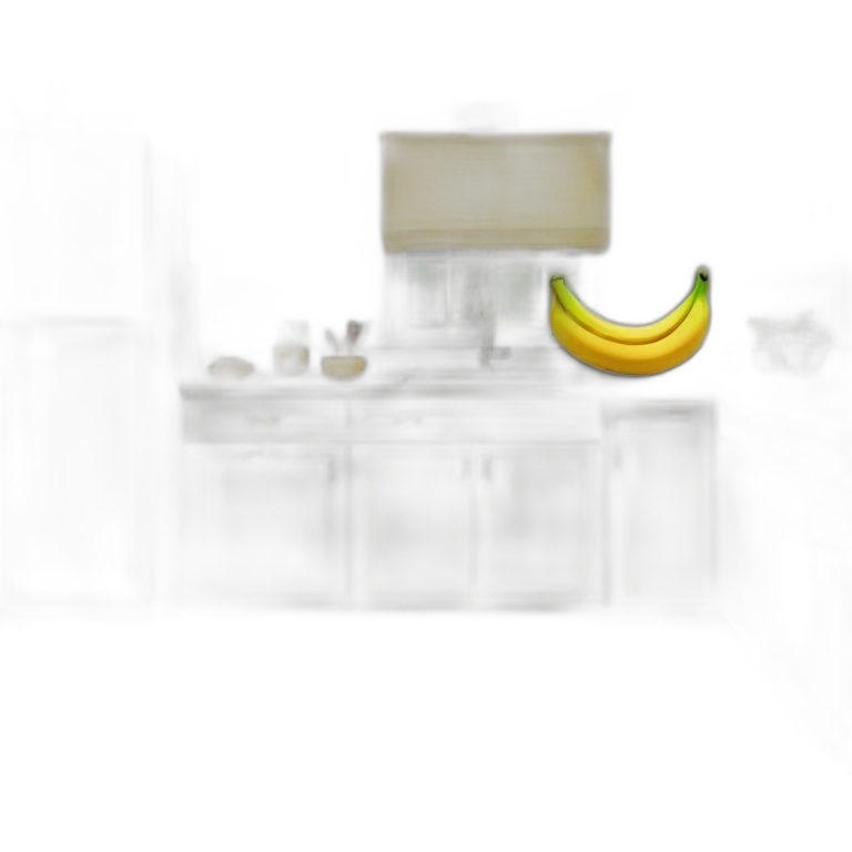 banan in kitchen emoji