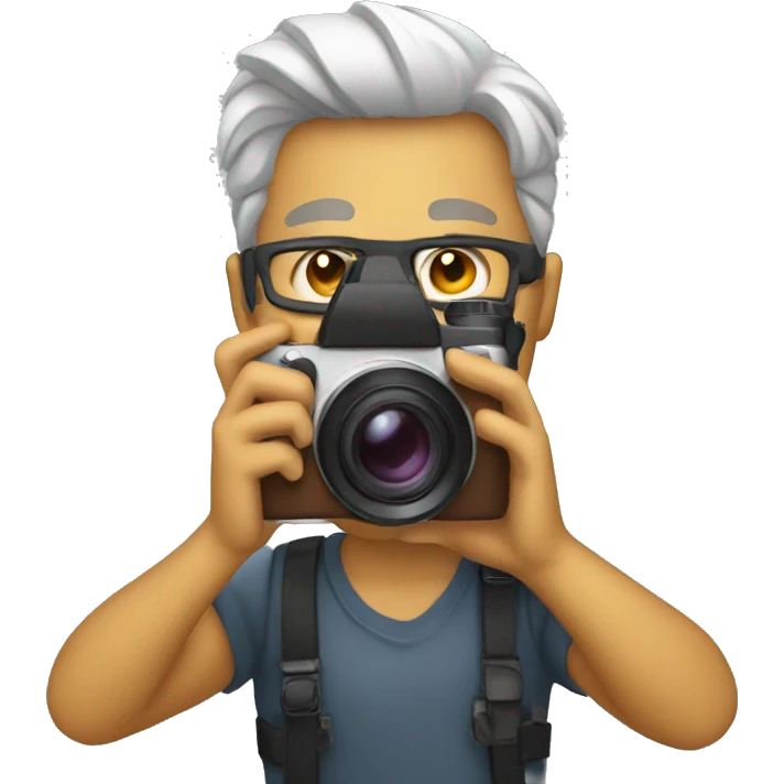 taking a picture emoji