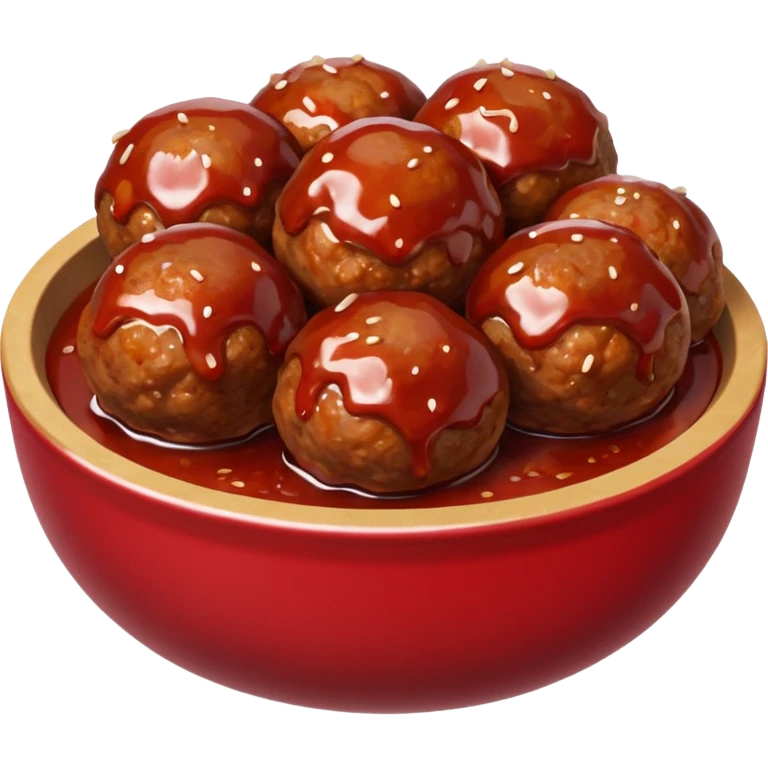 barbecue meatball emoji