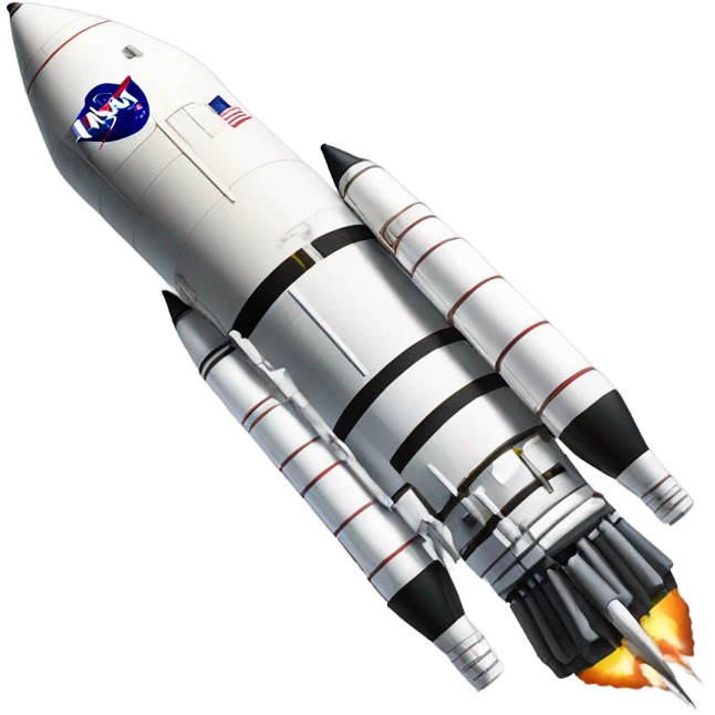 Saturn V rocket emoji