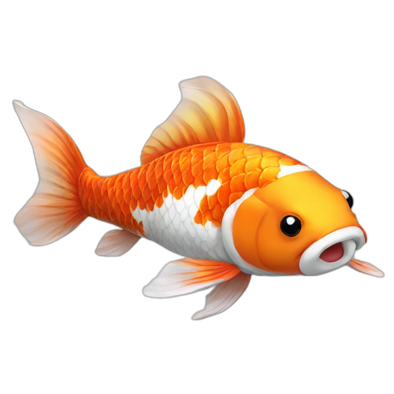 koi fish emoji