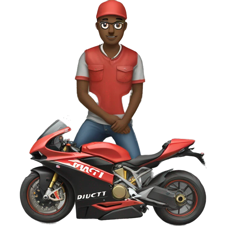 Ducati ￼￼ emoji