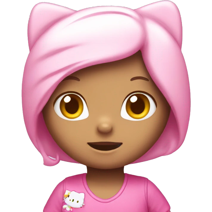 Hello kitty emoji