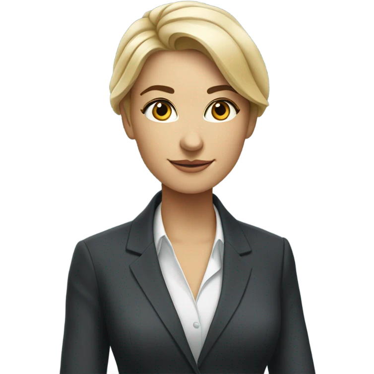 French business woman emoji