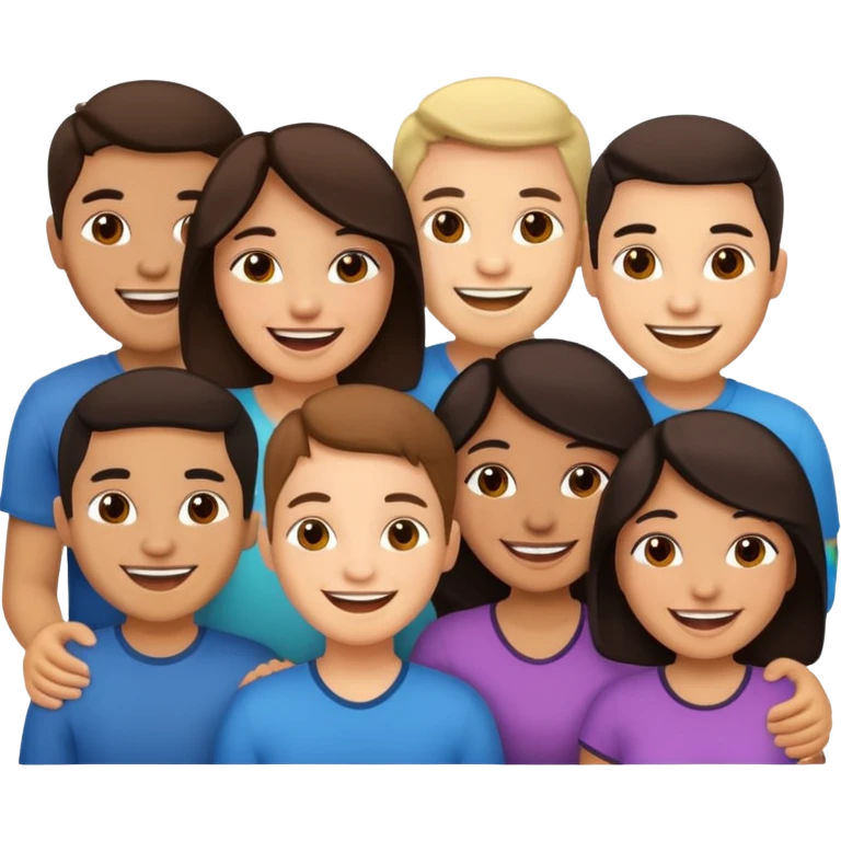 many Latino people emoji