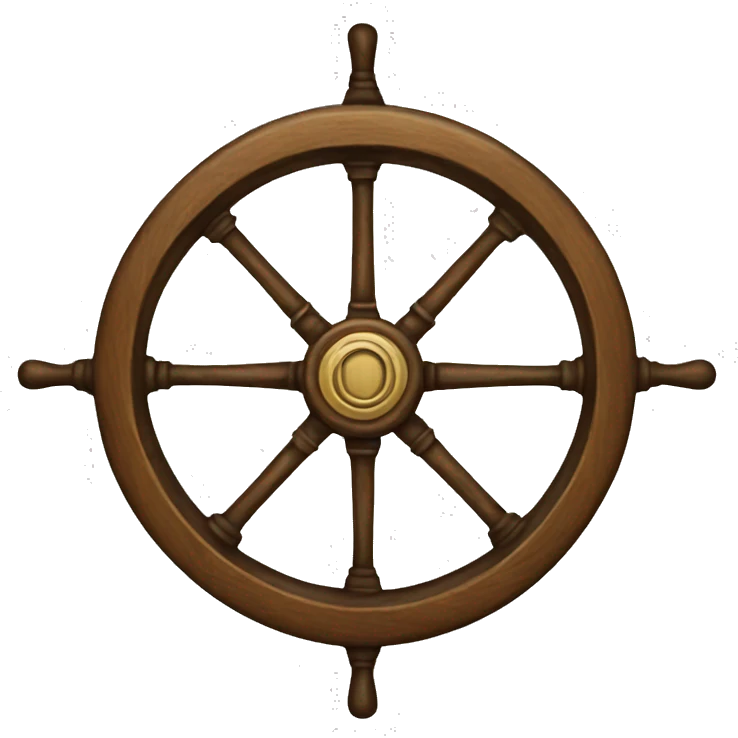 ship wheel emoji