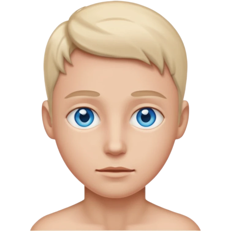 change eyes to blue emoji