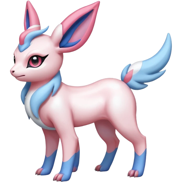 Absol-Lumineon-Sylveon-Amauara-Fakémon-hybrid-creature (full body)  emoji