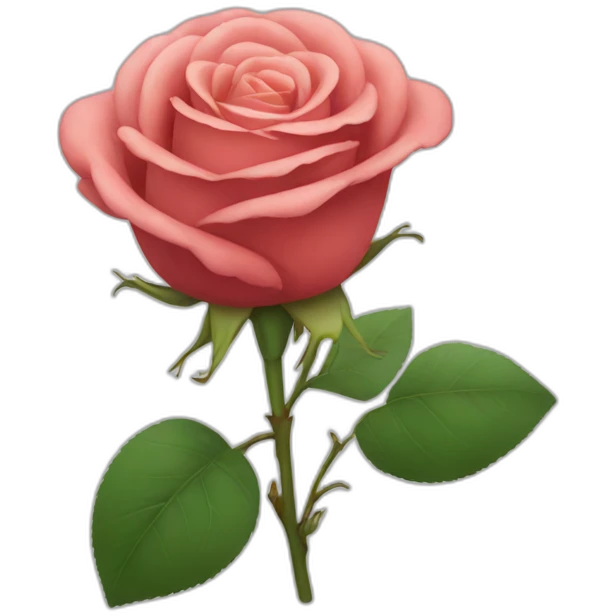 Rose emoji