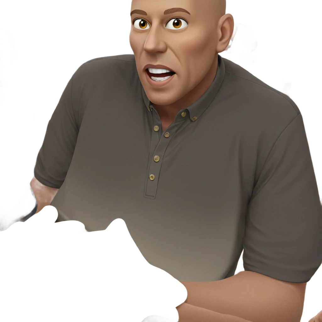 bald boys having fun together emoji