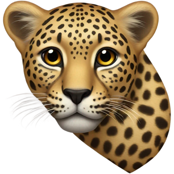 Leopard heart  emoji