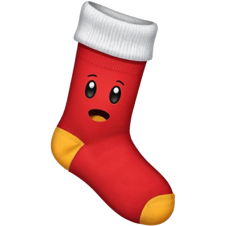 sock with toe ripped emoji