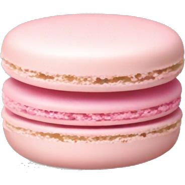 Light pink macaron emoji