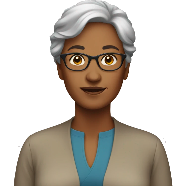 Middle aged woman  emoji
