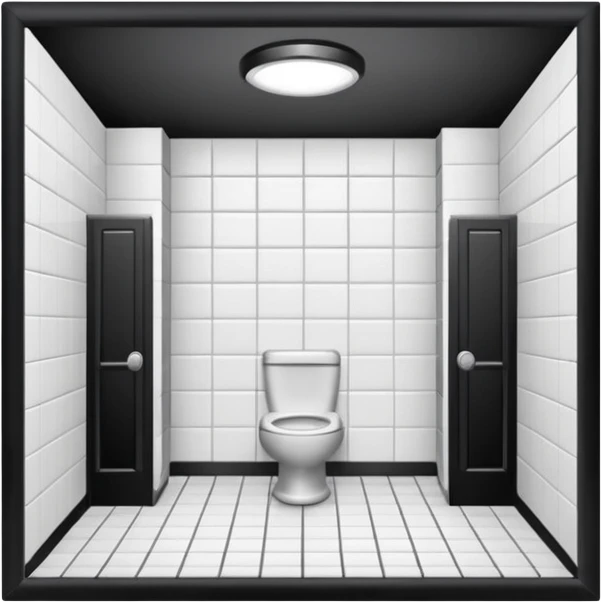 public restroom emoji
