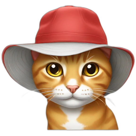 cap cat emoji