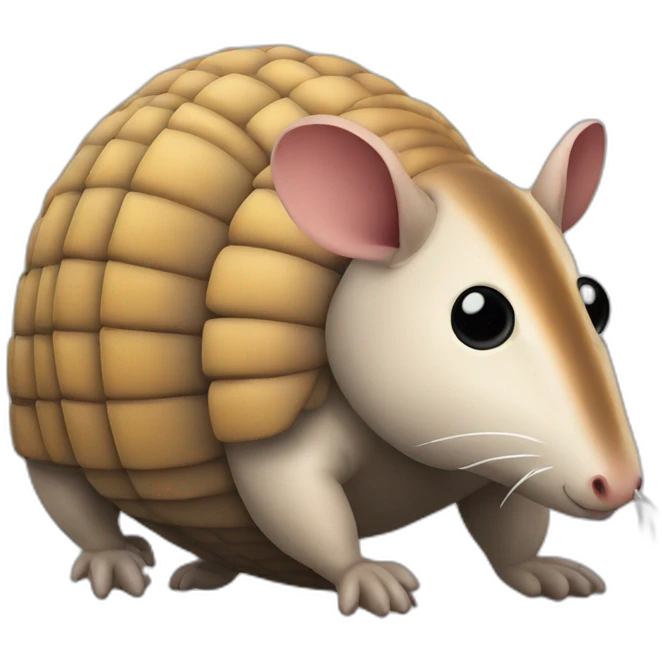 wired armadillo emoji