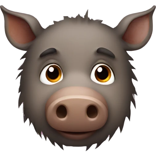 Boar emoji