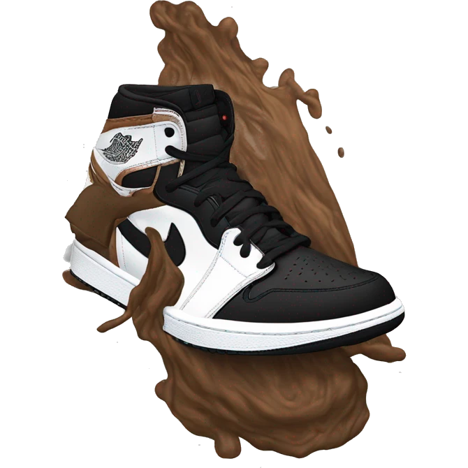 Jordan 1 X travis scott emoji