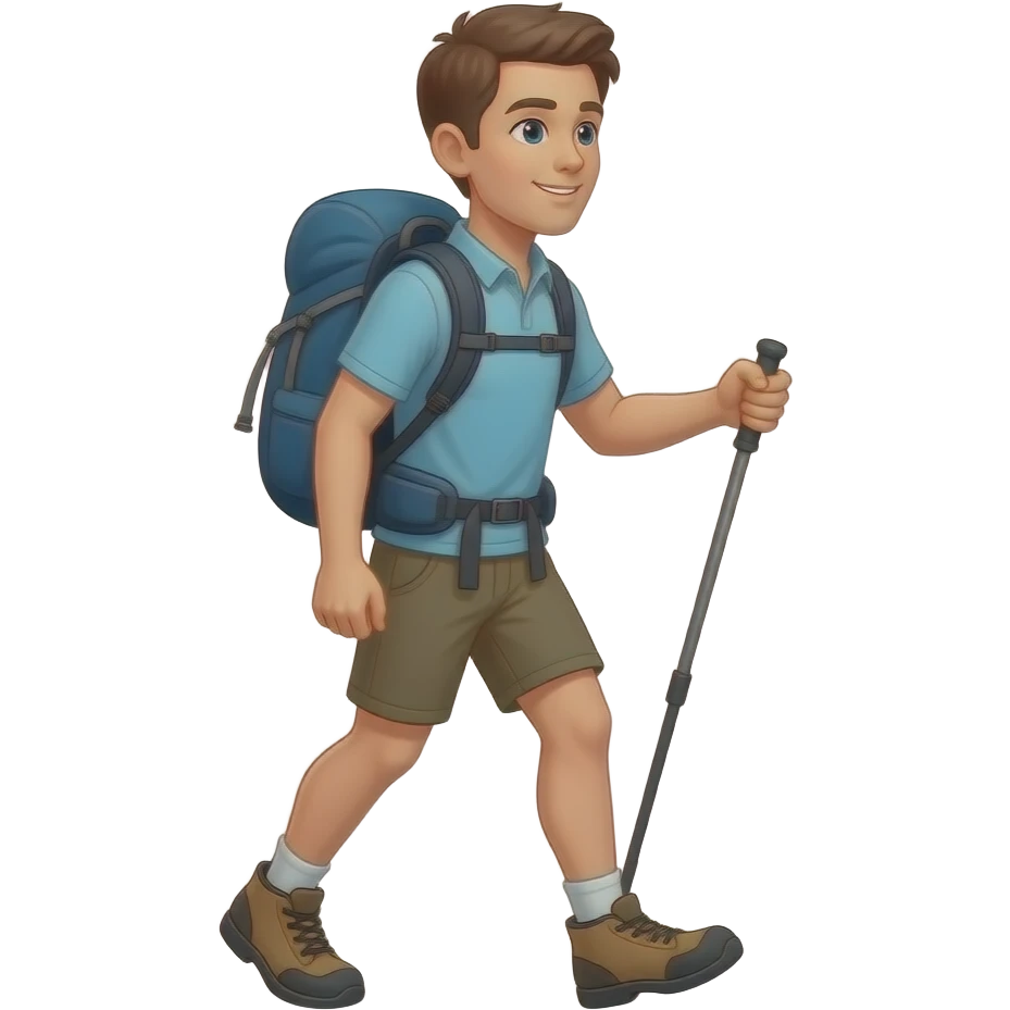Trekking emoji