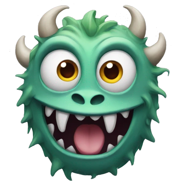 Monster emoji