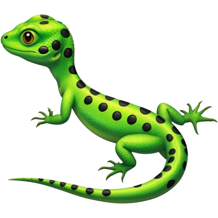 LIZARD which has some large dots on its back. looks like the one on the Hands on Machine learning with scikit learn&tensorflow book emoji