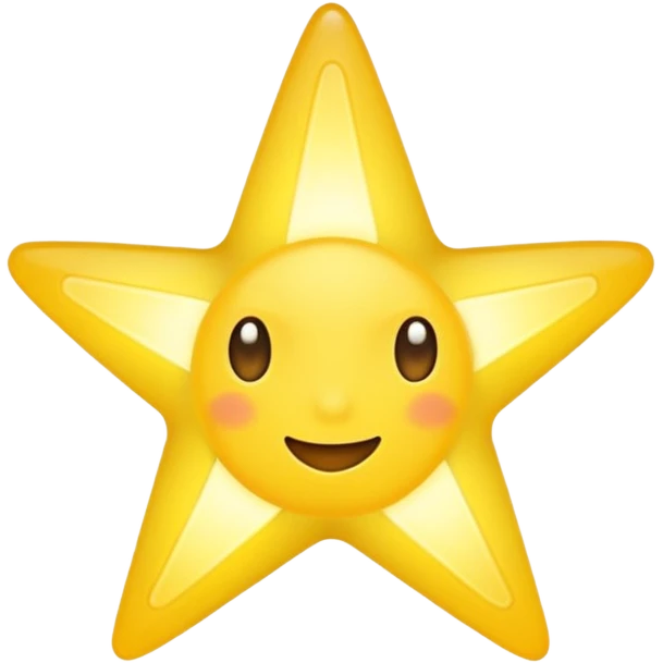 Half of a star emoji
