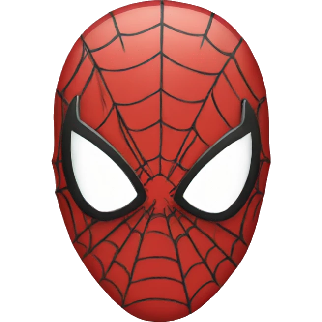 Spiderman mask emoji