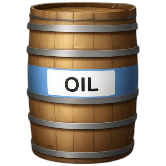 a barrel of oil emoji