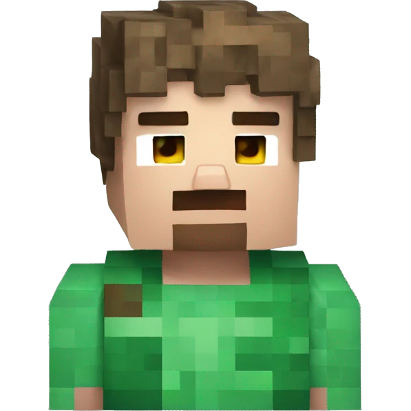 Crying Minecraft steve emoji