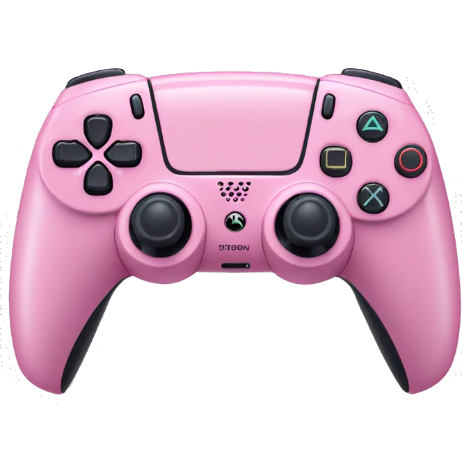 Pink ps5 controller emoji