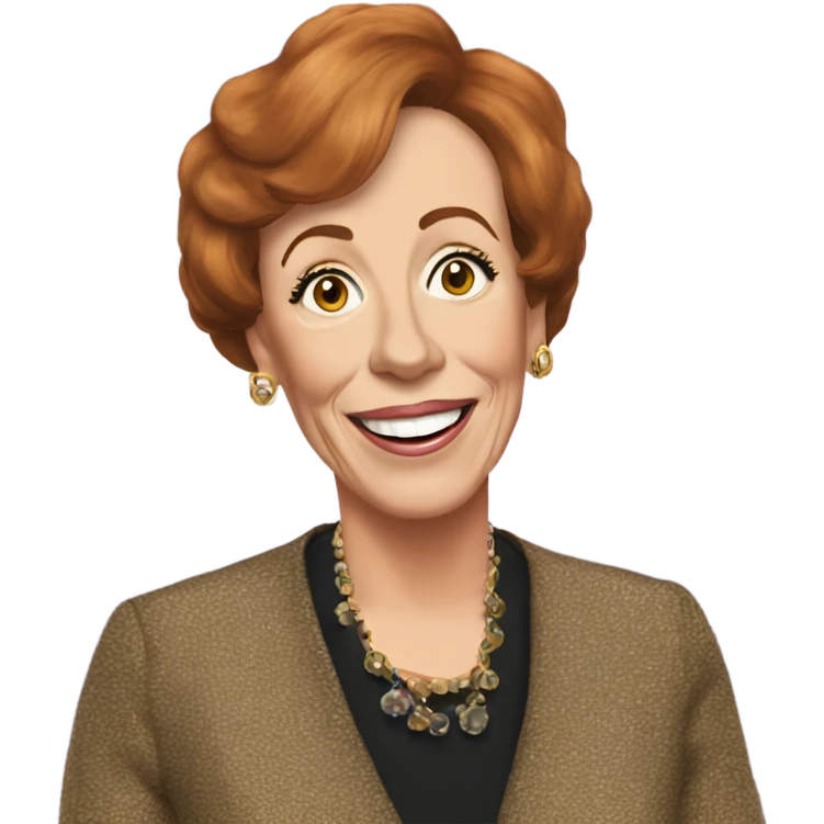 carol burnett emoji