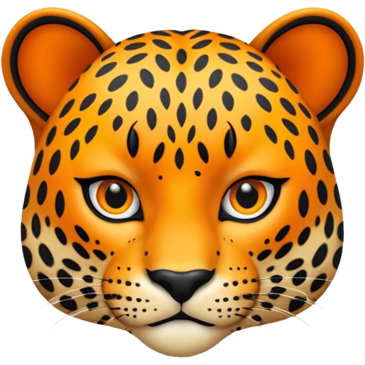 Leopard face 🐆  emoji