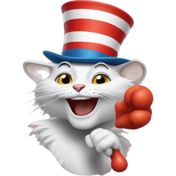 cat in the  hat emoji