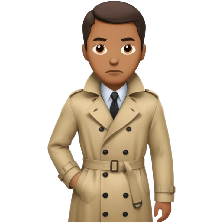 a detective emoji