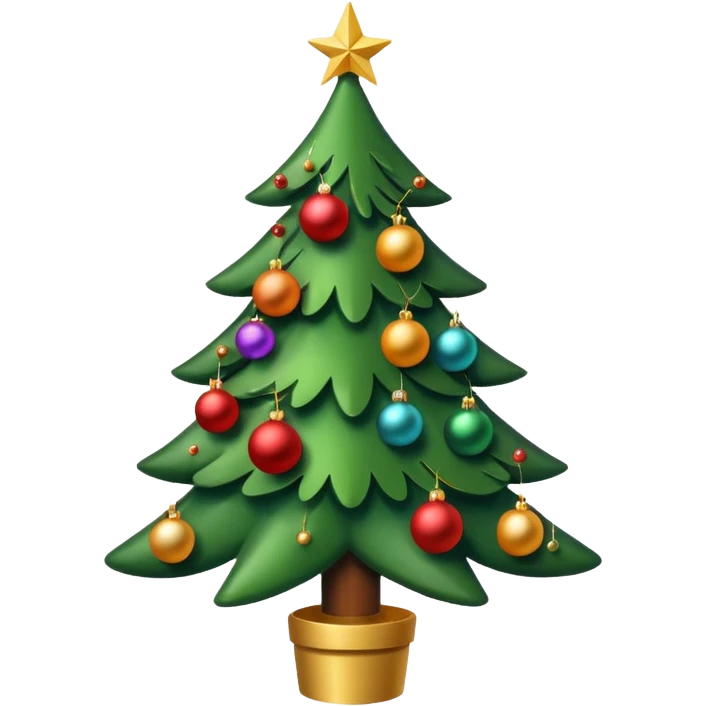 Christmas tree emoji