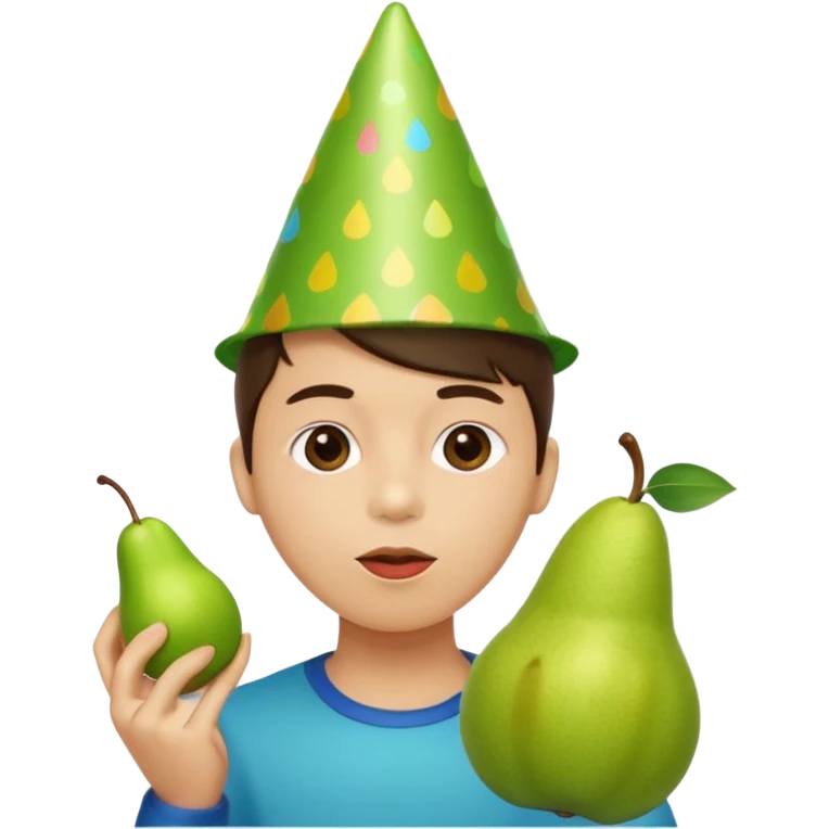 Birne die Party macht ok ohne Alkohol  emoji