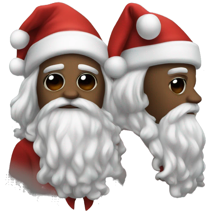 gangster santa emoji