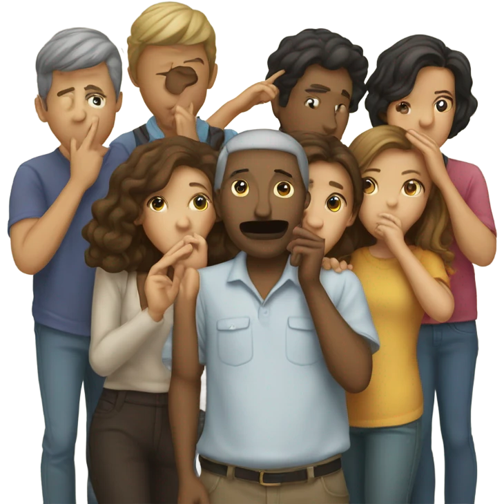 🤫👥 emoji