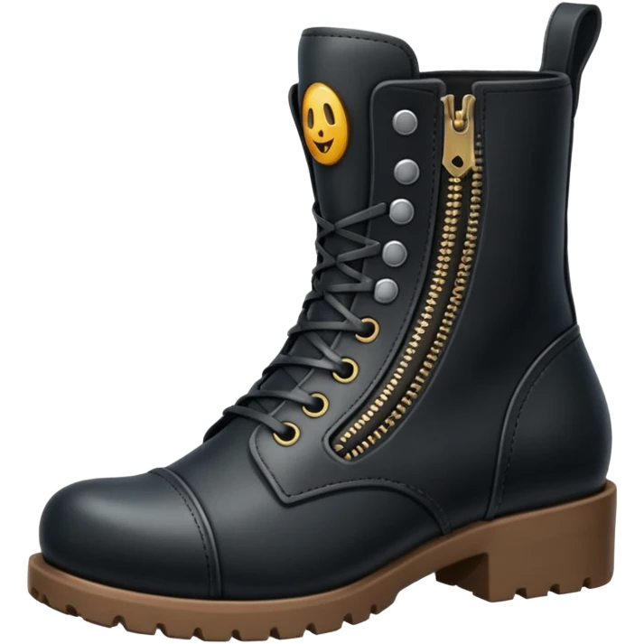 zipper boot emoji