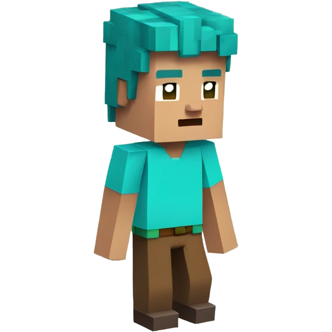 steve from minecraft  emoji