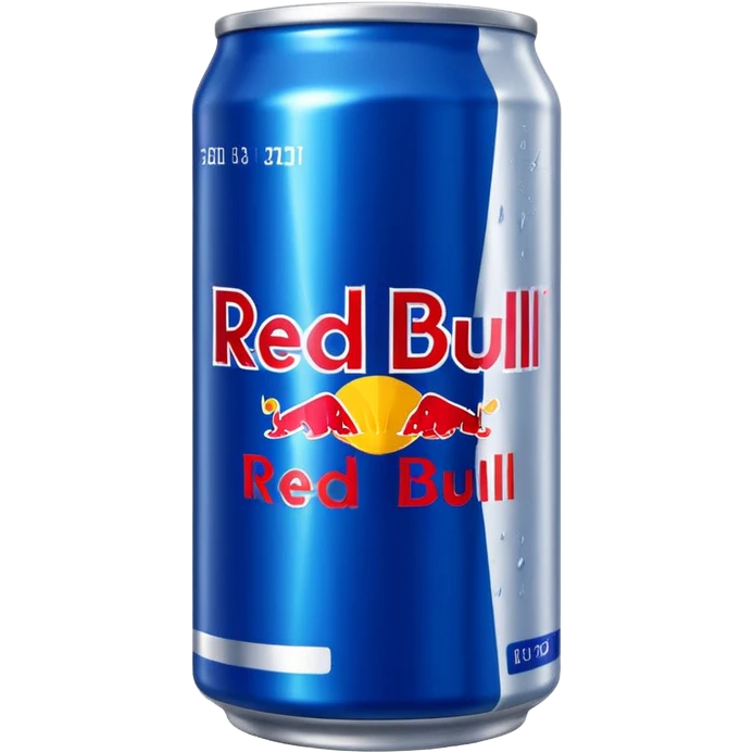 Lattina di latta di RedBull emoji