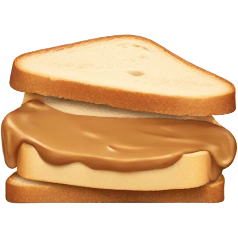 Peanut butter sandwich emoji
