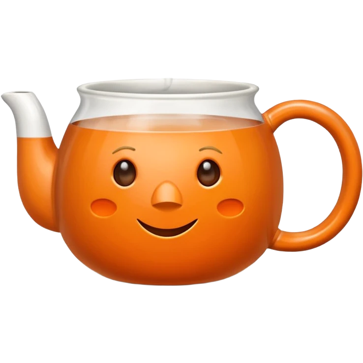 hot tea in a mug no face emoji