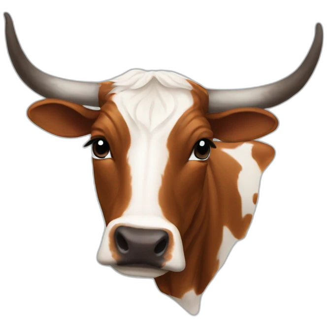 Texas Longhorn brindle emoji