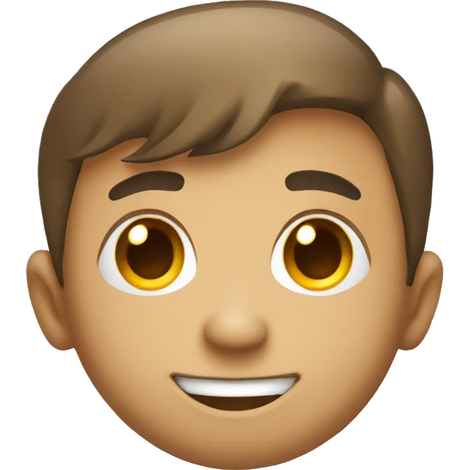 Smiling, blushing, eyes looking to the right  emoji