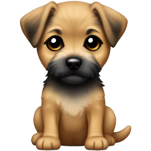 Border terrier puppy emoji